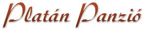 Platán Panzió logo